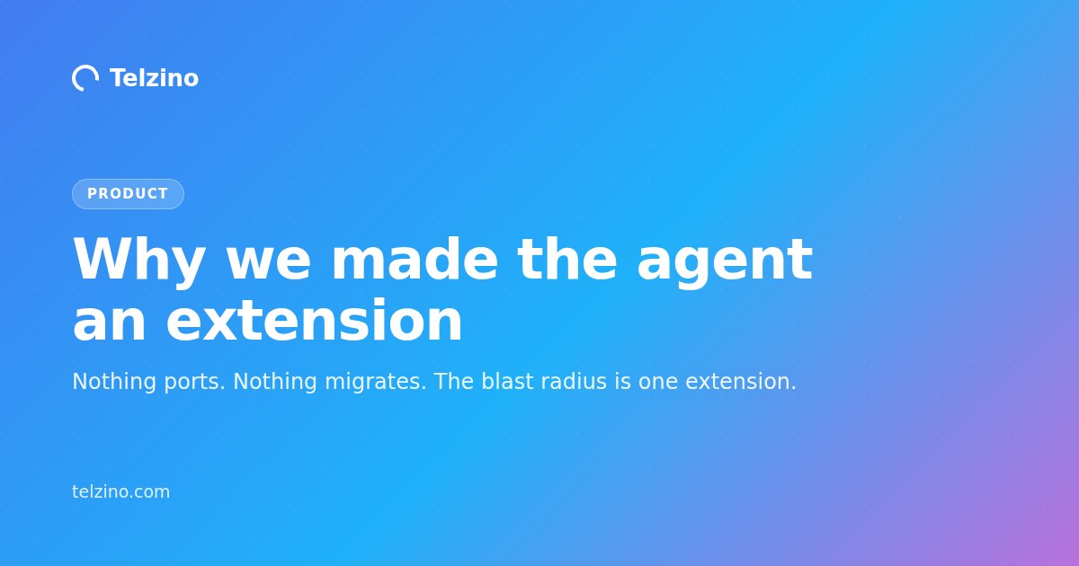 A PBX extension list with one entry labelled AI agent
